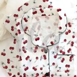 بيجامة-صيفي-قطن-لون-ابيض-نقشة-كرز-ماو_ستور