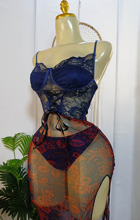 لانجيري-ازرق-شفاف-ماو_ستور