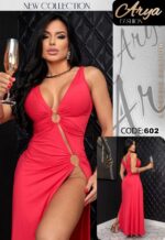 لانجيري-طويل-اريا-بفتحة-جانبية-ماو_ستور(2)