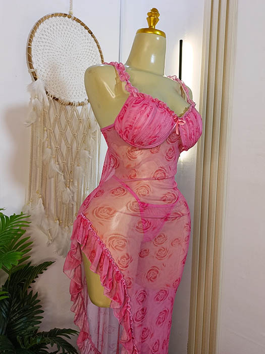 لانجيري-فوشيا-طويل-بفتحة-جانبية-ماو_ستور