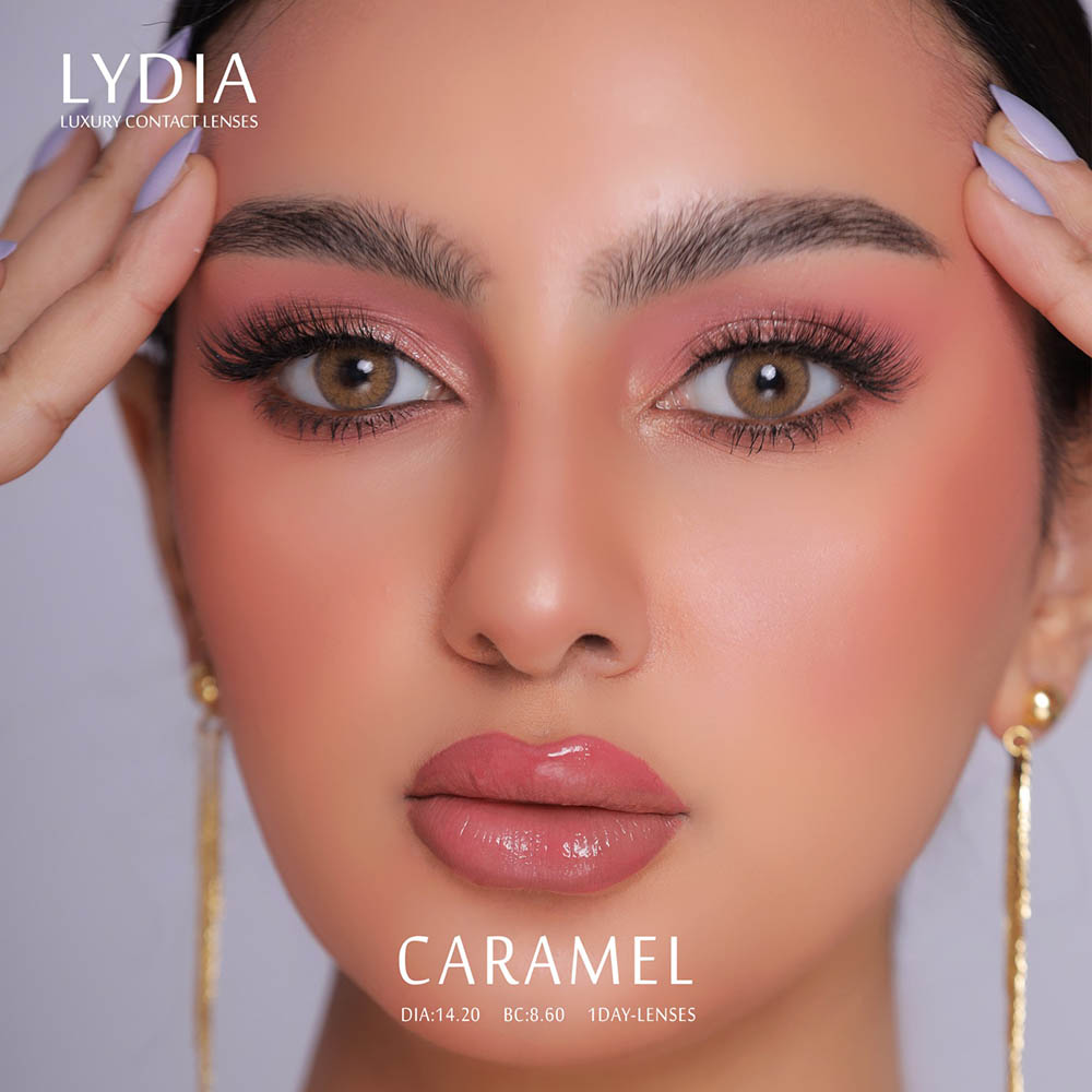 عدسات-ليديا-اليومية-بلون-الكراميل-صنع-في-كوريا-ماو_ستور
