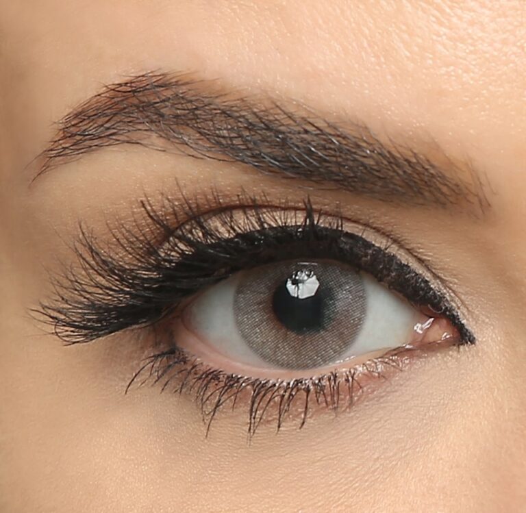 عدسات ملونة بيرل جراي رمادي لؤلؤي من ليديا لينسيز كورية الصنع سنوية