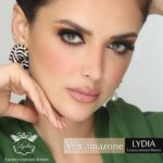 عدسات ملونة جرين امازون من ليديا لينسيز كورية الصنع سنوية