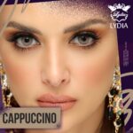 عدسات ملونة كابتشينو من ليديا لينسيز كورية الصنع سنوية
