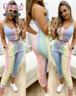 بيجامة-قطن-بيتى-صيفى-ملونة-مقاس-موحد-ماو_ستور