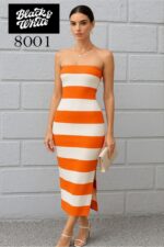 فستان-بيتى-طويل-مفتوح-الصدر-برتقالي-ماو_ستور