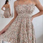 فستان-بيتى-قصير-نقشة-ورد-وحمالات-رفيعة--ماو_ستور