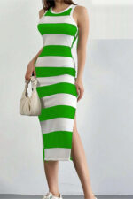 فستان-بيتي-طويل-مفتوح-الكتف-اخضر-ماو_ستور