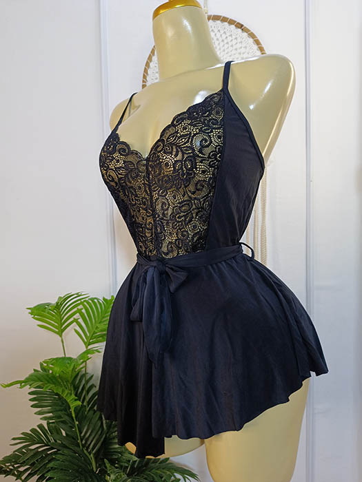 لانجيري-قطعة-واحدة-قصير-بفيونكة-ماو_ستور