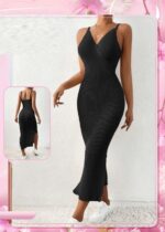 فستان-بيتى-ماكسي-بحمالات-وفتحة-جانبية-اسود-ماو_ستور