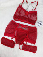 لانجري-احمر-شفاف-مثير-قطعتين-مع-سلاسل-معدنية-ماو_ستور