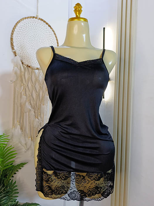 لانجيري-ضيق-بفتحة-جانبية-الوان-ماو_ستور-اسود