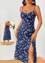 فستان-موديل-شي-ان-خفيف-مزين-بالورد-وفتحة-جانبية-ماو_ستور