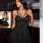 لانجري-اسود-شفاف-مفتوح-الصدر-مزين-بفيونكة-ماو_ستور