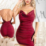 لانجري-ضيق-بحمالات-سلسة-ذهبية-لون-احمر-غامق-ماو_ستور