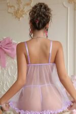 لانجري-مثير-شفاف-مطرز-بفيونكة-ماو_ستور