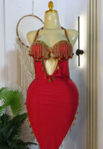 بدلة-رقص-احمر-مرصعه-بالذهبي-ماو_ستور