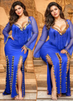 بدلة-رقص-شرقي-ازرق-مع-اكمام-طويلة-ماو_ستور