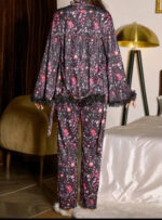 قميص-نوم-راقى-3-قطع-بكم-طويل-ماو_ستور