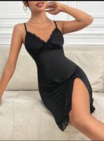 لانجري-راقي-بحمالات-وفتحة-جانبية-ماو_ستور