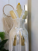 لانجري-طويل-بفيونكة-عند-الصدر-وفتحة-خلفية-ماو_ستور