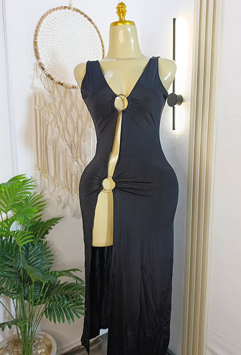 لانجيري-طويل-اريا-بفتحة-جانبية-ماو_ستور