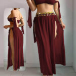 بدلة-رقص-قطعتين-قماش-بفتحات-من-اعلى-الخصر-ماو_ستور