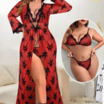 لانجري-بيج-سايز-روب-قطتين-داخليتين-ماو_ستور