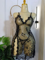 لانجري-شيك-مثير-شفاف-بفتحة-جانبية-ماو_ستور