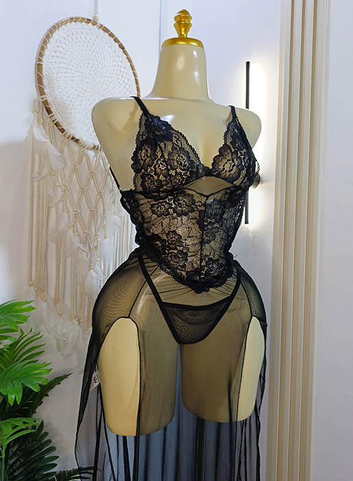 لانجري-طويل-راقي-مع-فتحات-جانبية-ماو_ستور