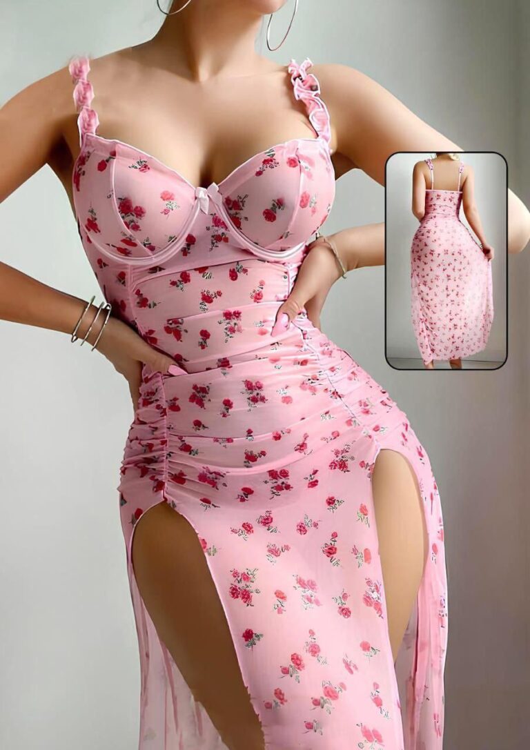 لانجيري-فوشيا-طويل-بفتحتين-جانبيتين-ماو_ستور